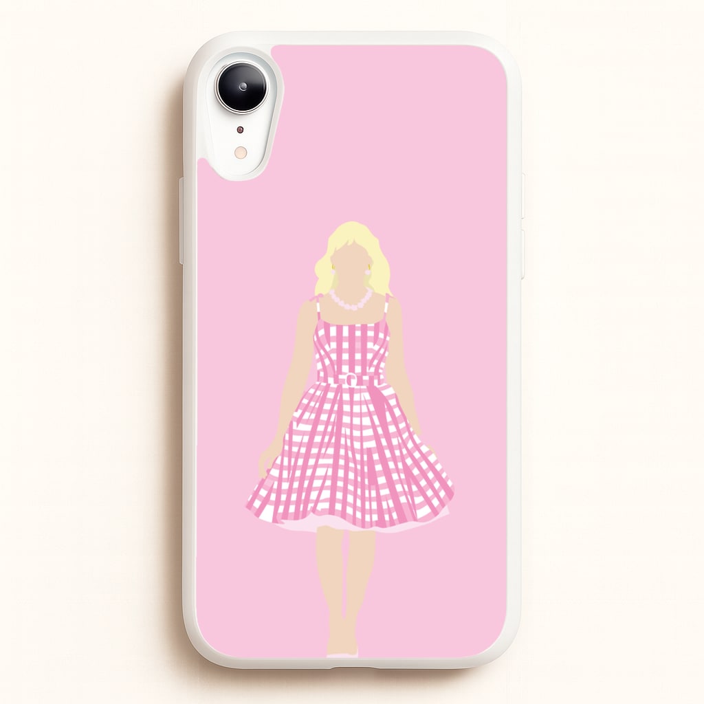 Pink Dress - Margot - Margot Robbie Phone Case for iPhone XR