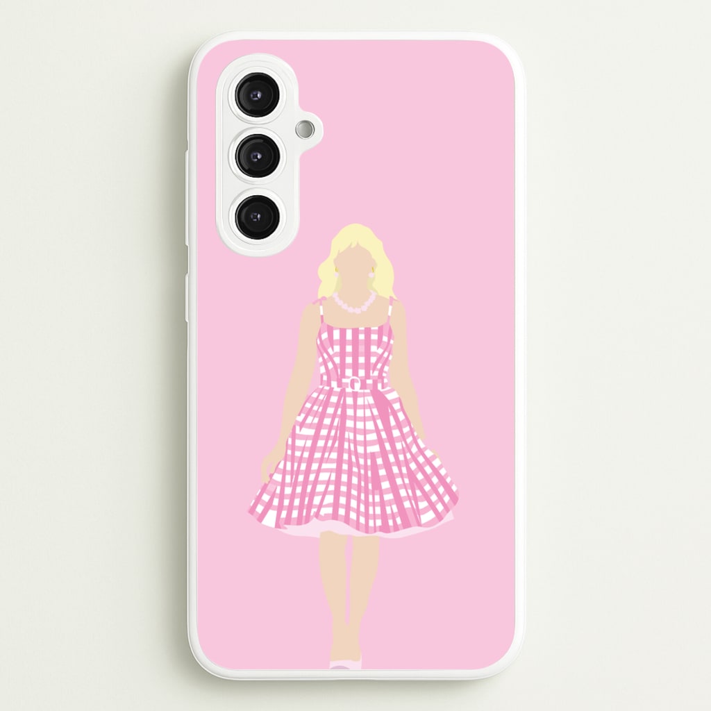 Pink Dress - Margot - Margot Robbie Phone Case for Galaxy S23FE