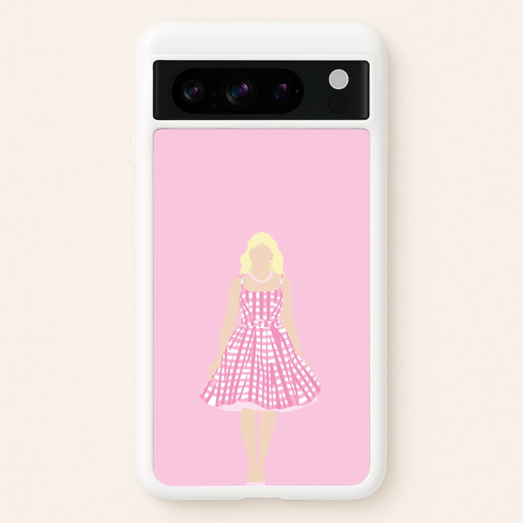 Pink Dress - Margot - Margot Robbie Phone Case for Google Pixel 8 Pro