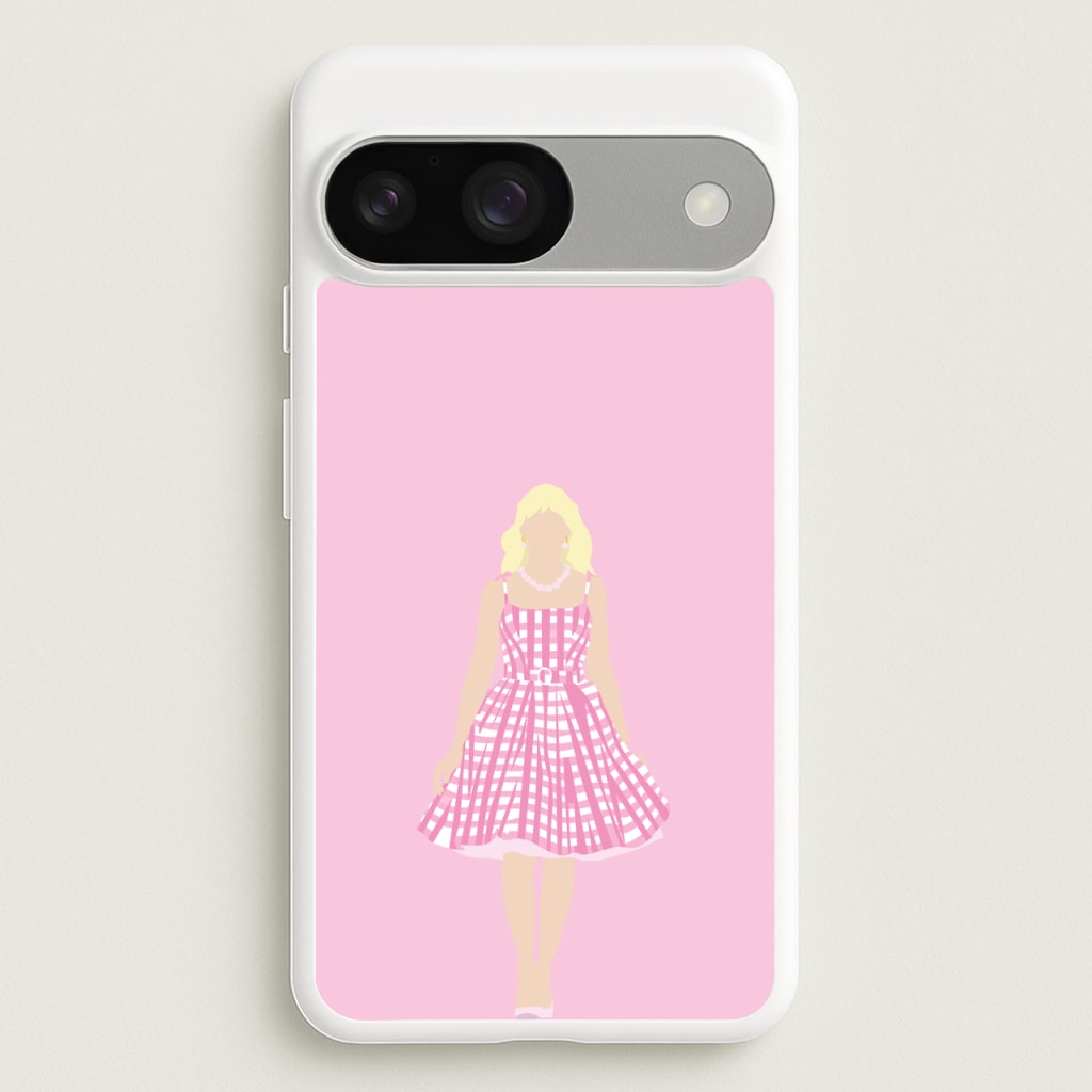 Pink Dress - Margot - Margot Robbie Phone Case for Google Pixel 9 / 9 Pro