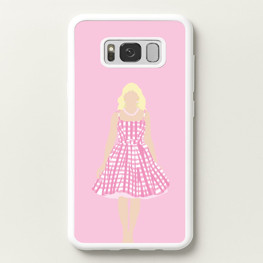 Pink Dress - Margot - Margot Robbie Phone Case for Galaxy S8 Plus