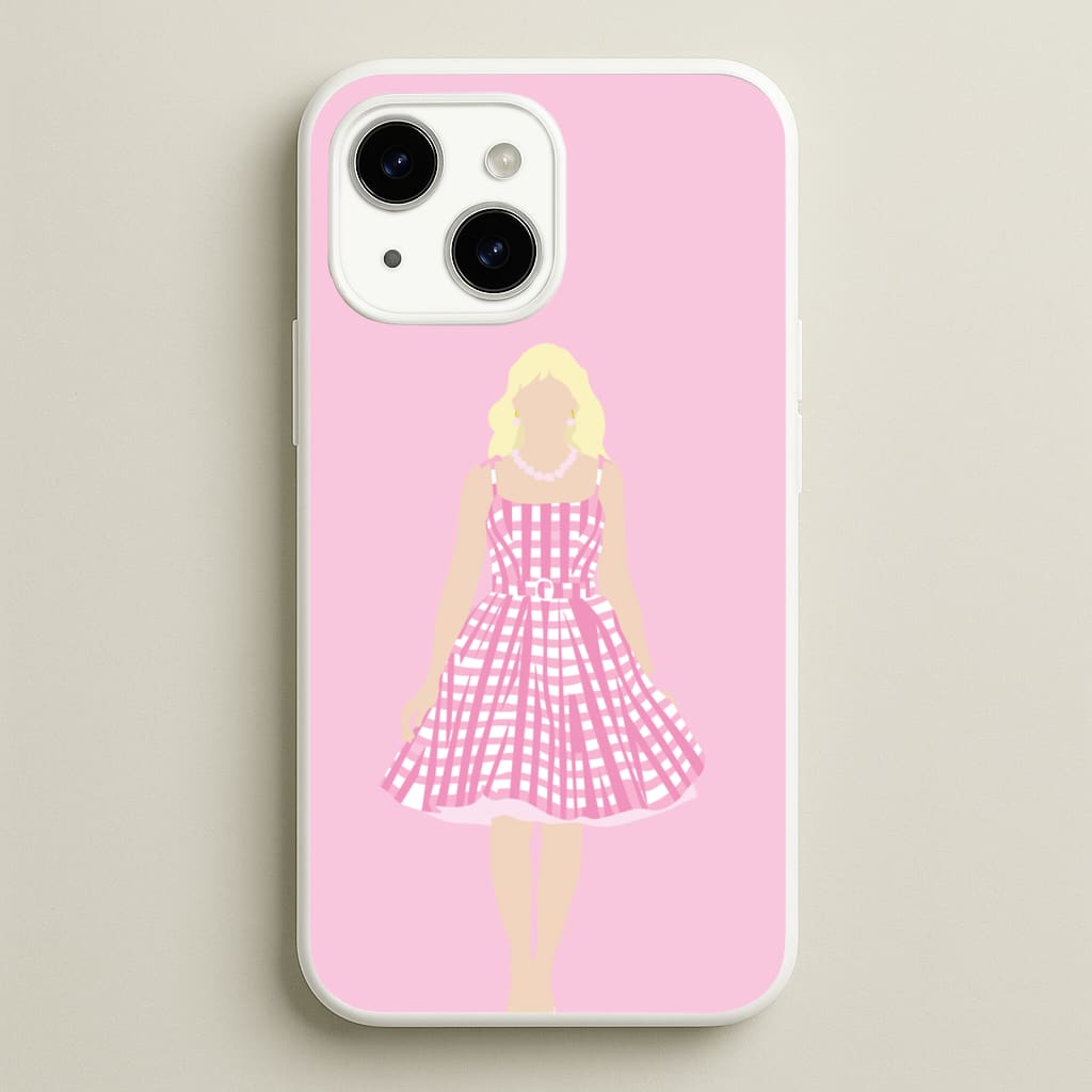 Pink Dress - Margot - Margot Robbie Phone Case for iPhone 15 Plus