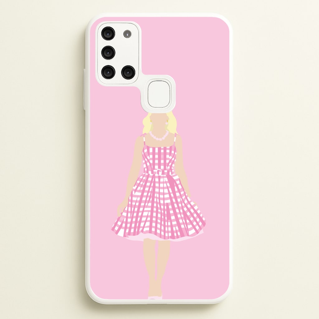 Pink Dress - Margot - Margot Robbie Phone Case for Galaxy A21s