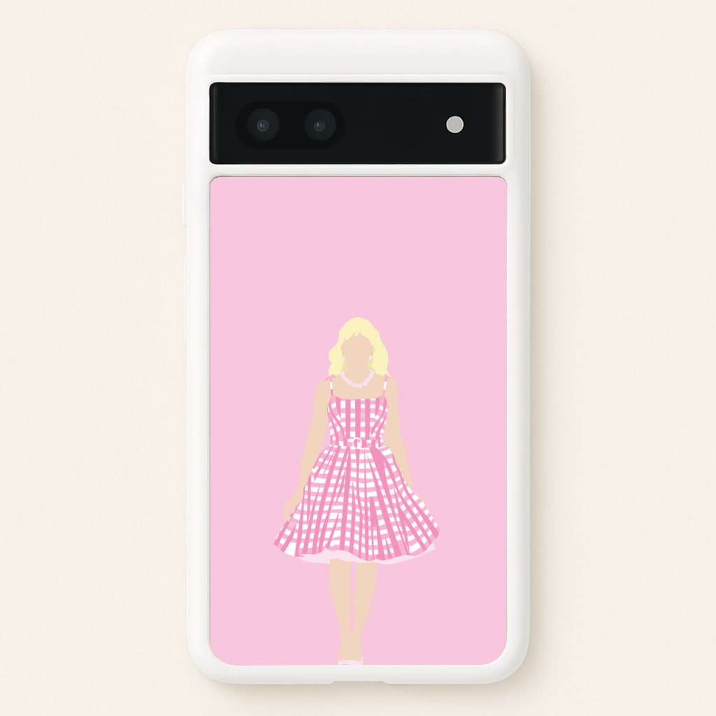 Pink Dress - Margot - Margot Robbie Phone Case for Google Pixel 7a