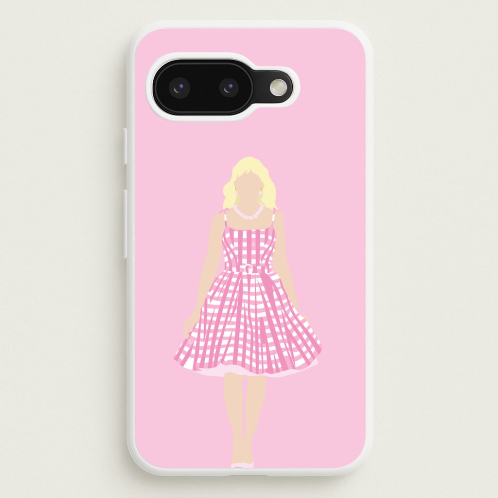 Pink Dress - Margot - Margot Robbie Phone Case for Google Pixel 9a