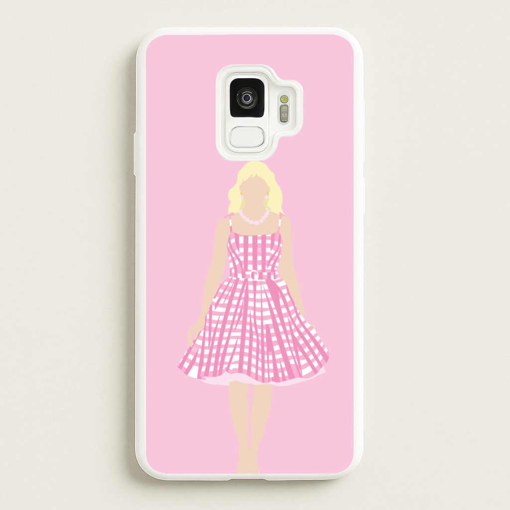 Pink Dress - Margot - Margot Robbie Phone Case for Galaxy S9