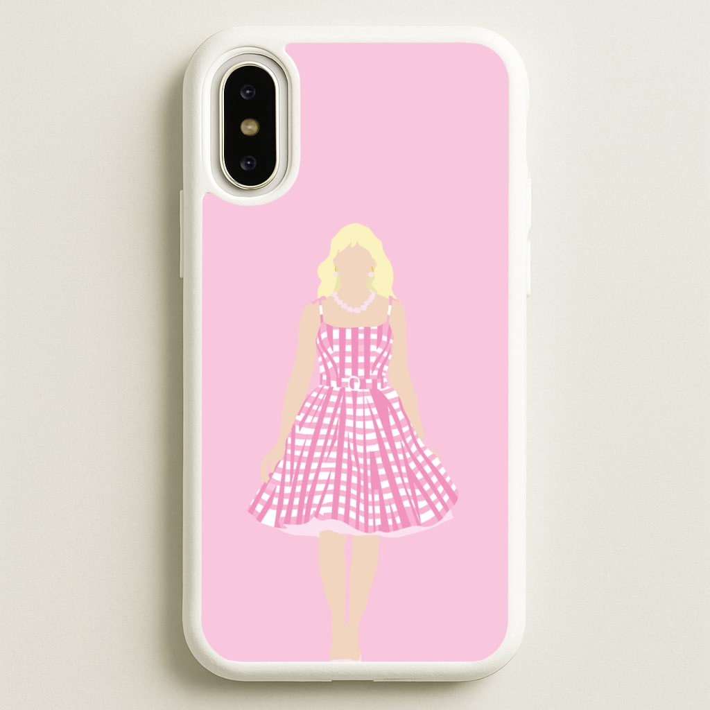 Pink Dress - Margot - Margot Robbie Phone Case for iPhone X / XS