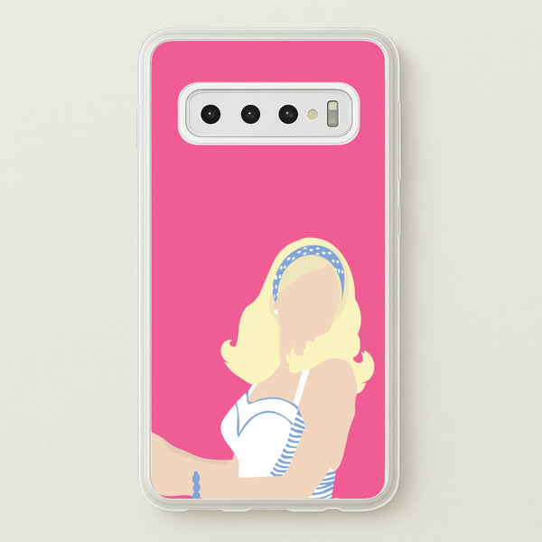 Driving - Margot - Margot Robbie Phone Case for Galaxy S10