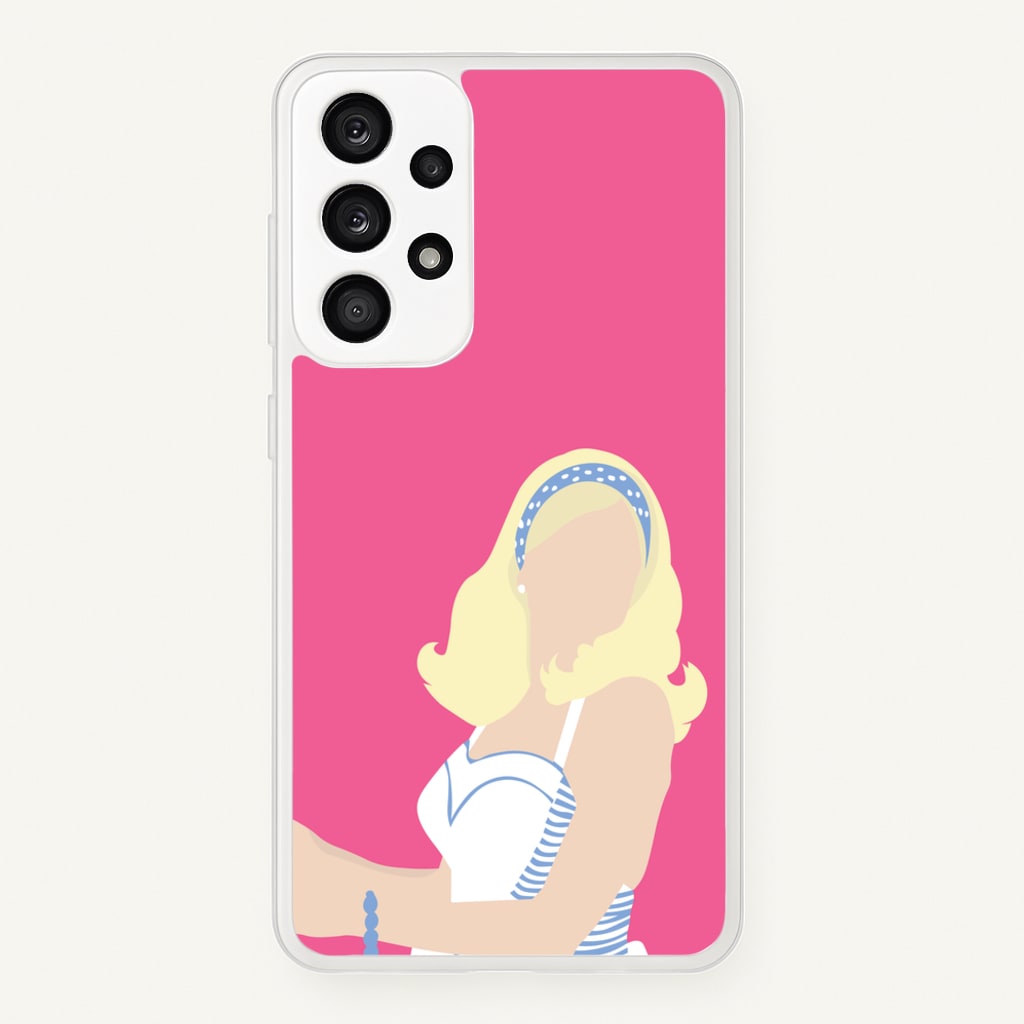 Driving - Margot - Margot Robbie Phone Case for Galaxy A53
