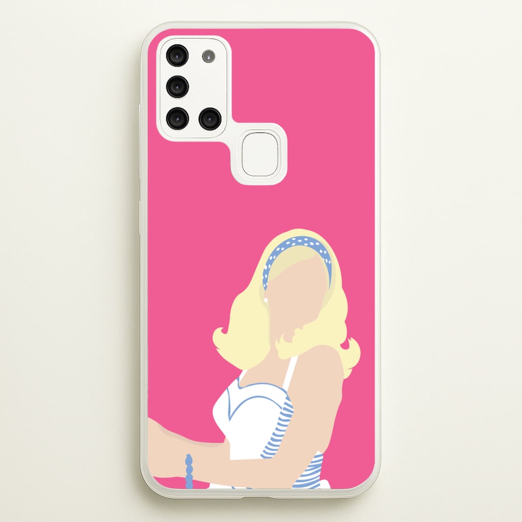 Driving - Margot - Margot Robbie Phone Case for Galaxy A21s