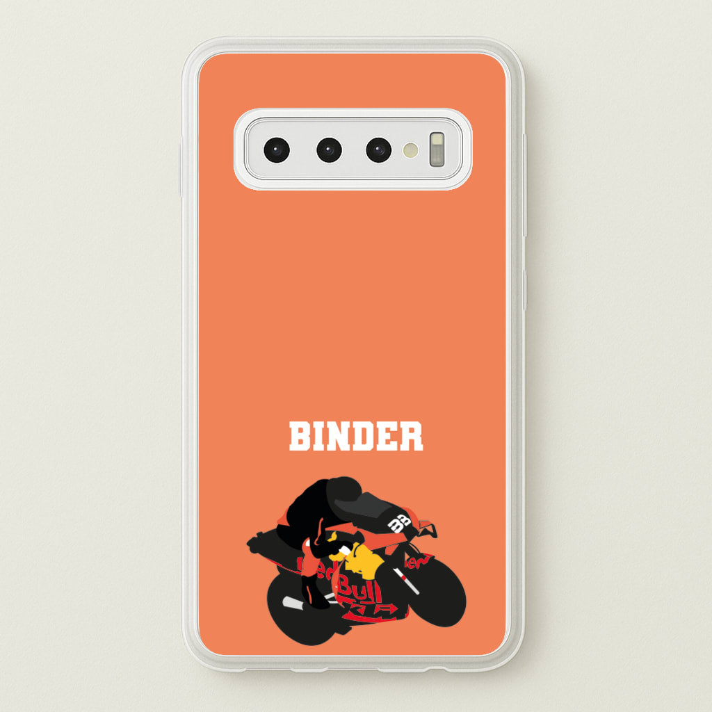 Binder - Motorbike - Moto GP Phone Case for Galaxy S10