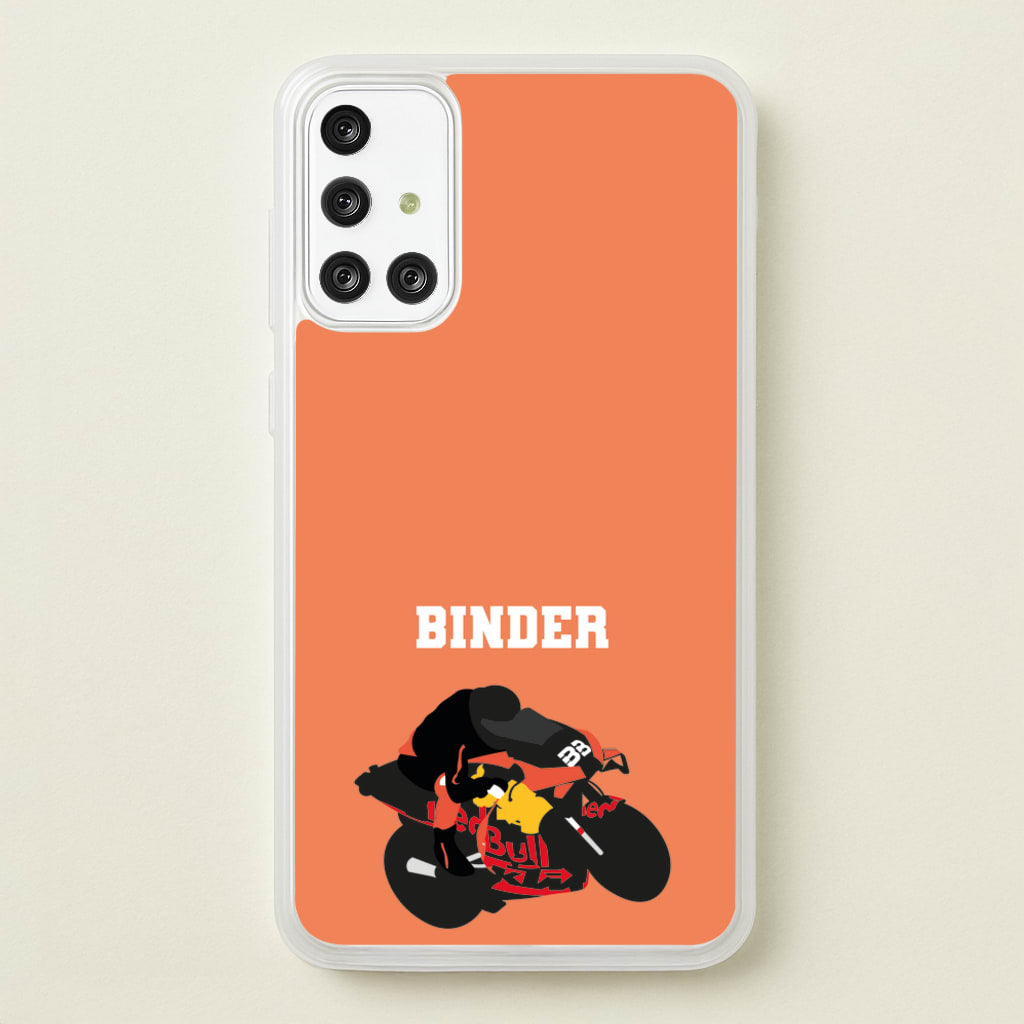 Binder - Motorbike - Moto GP Phone Case for Galaxy A71