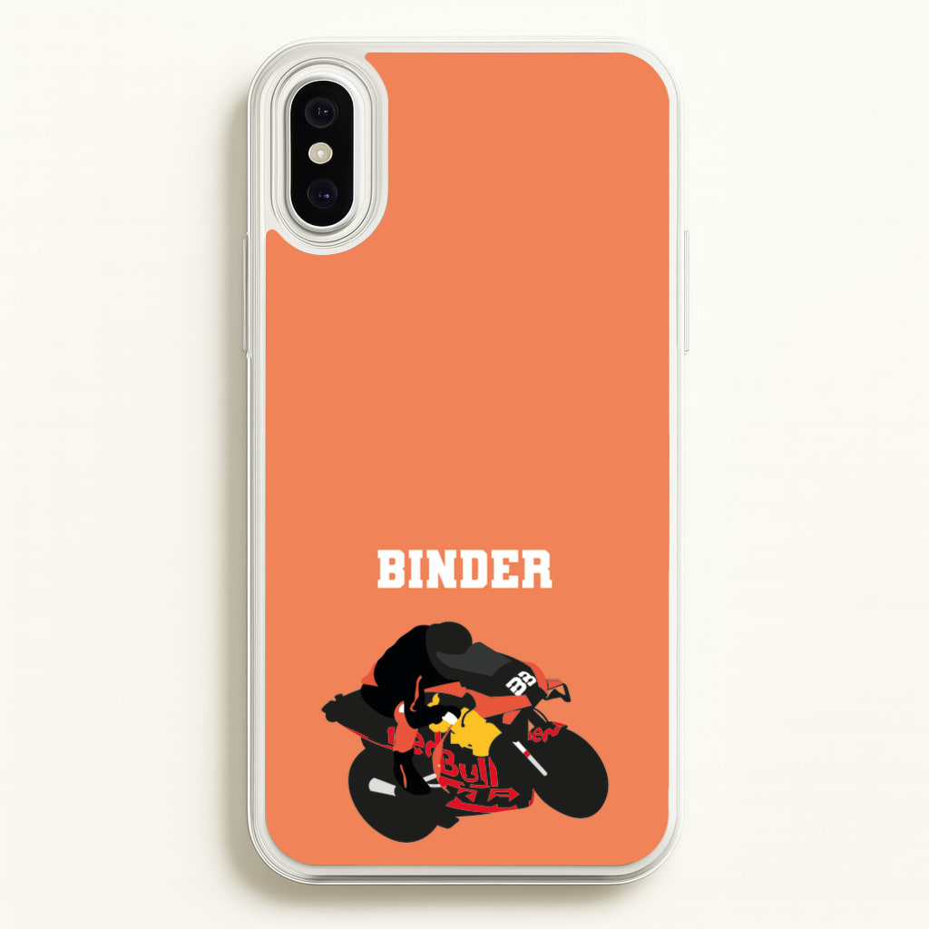 Binder - Motorbike - Moto GP Phone Case for iPhone XS Max