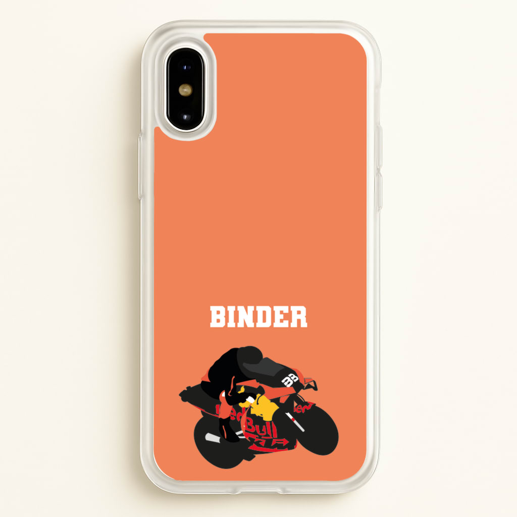 Binder - Motorbike - Moto GP Phone Case for iPhone X / XS