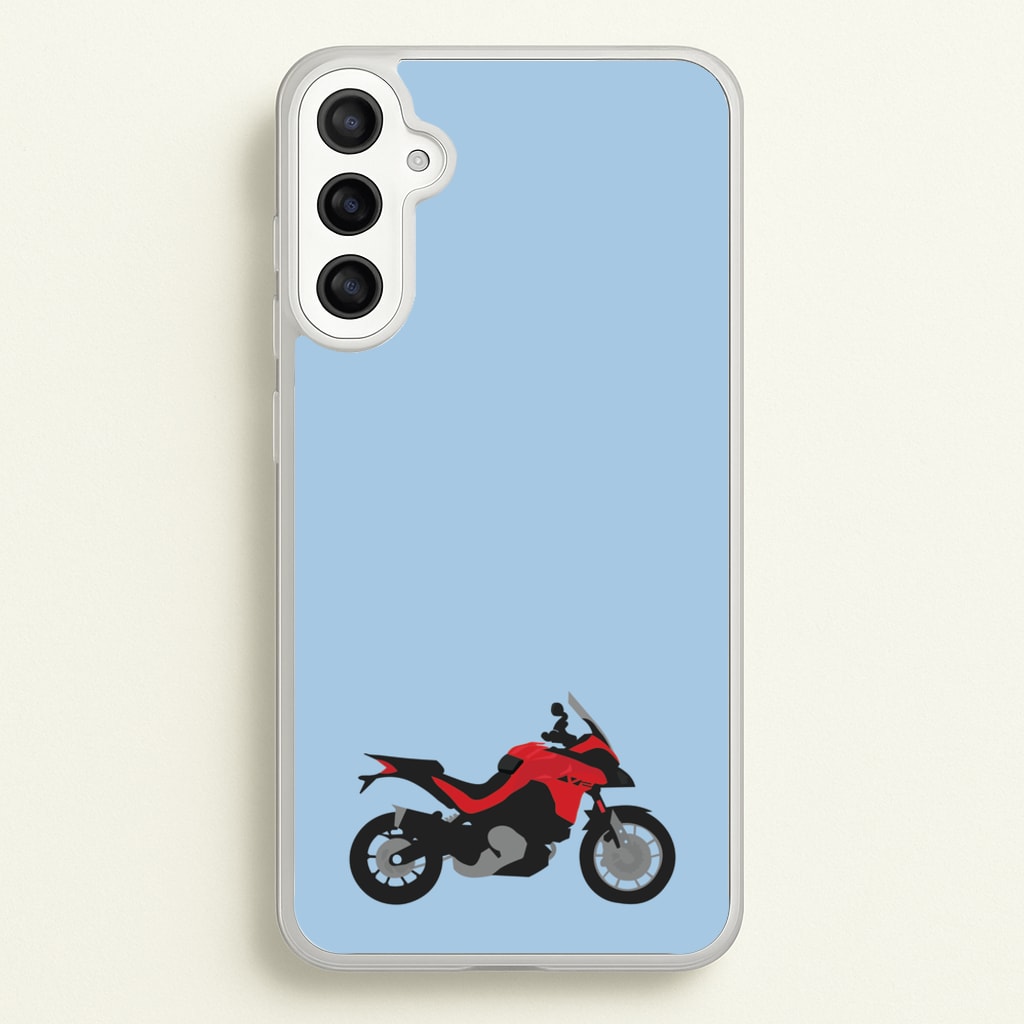 Red Motorbike - Motorbike - Moto GP Phone Case for Galaxy A36