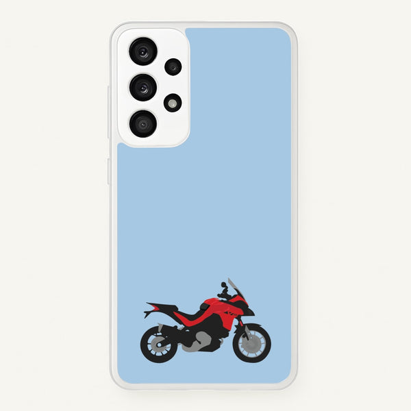 Red Motorbike - Motorbike - Moto GP Phone Case for Galaxy A53