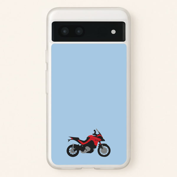 Red Motorbike - Motorbike - Moto GP Phone Case for Google Pixel 7a