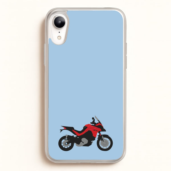 Red Motorbike - Motorbike - Moto GP Phone Case for iPhone XR