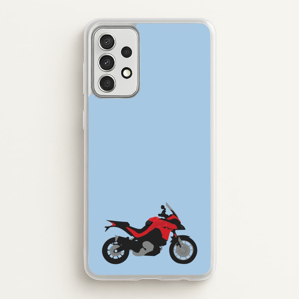 Red Motorbike - Motorbike - Moto GP Phone Case for Galaxy A52 / A52s