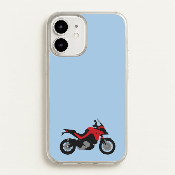 Red Motorbike - Motorbike - Moto GP Phone Case for iPhone 12 / 12 Pro