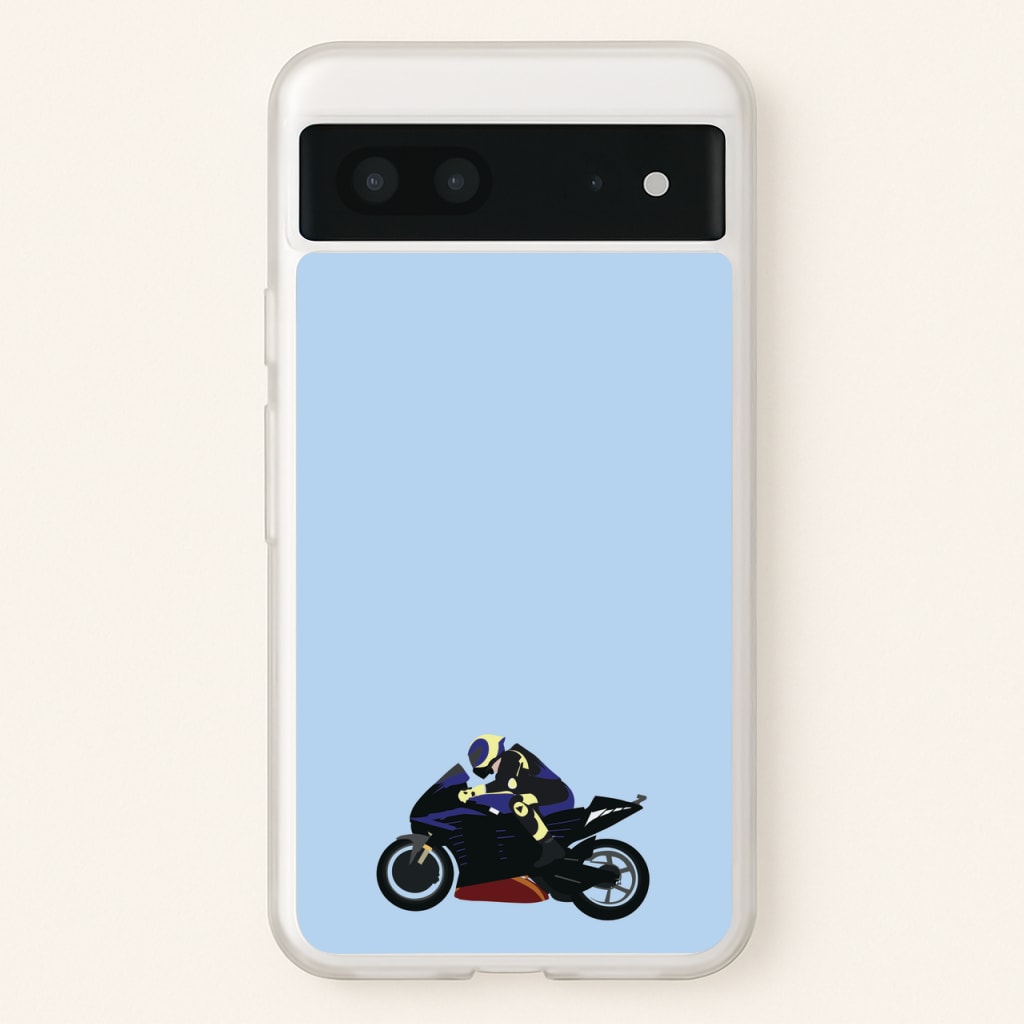 Purple Motorbike - Motorbike - Moto GP Phone Case for Google Pixel 7