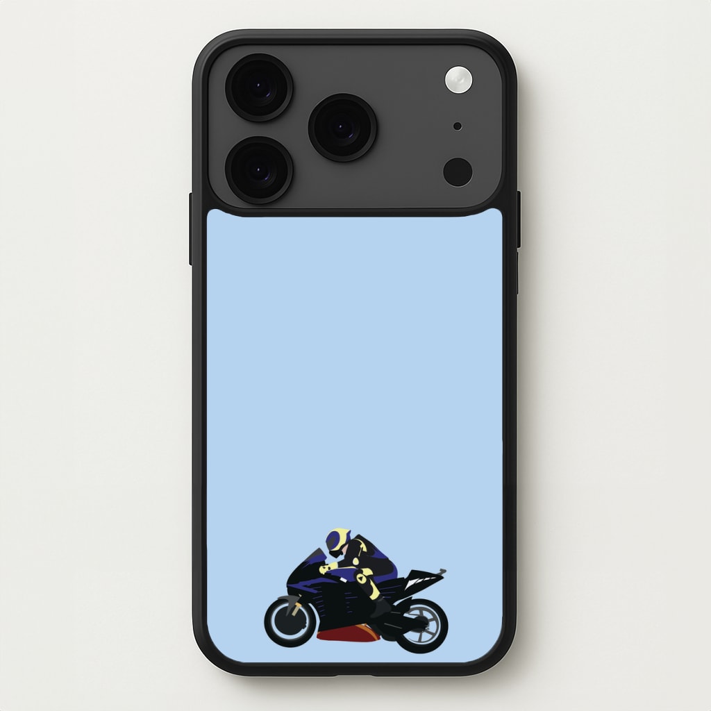Purple Motorbike - Motorbike Phone Case for iPhone 17 Pro