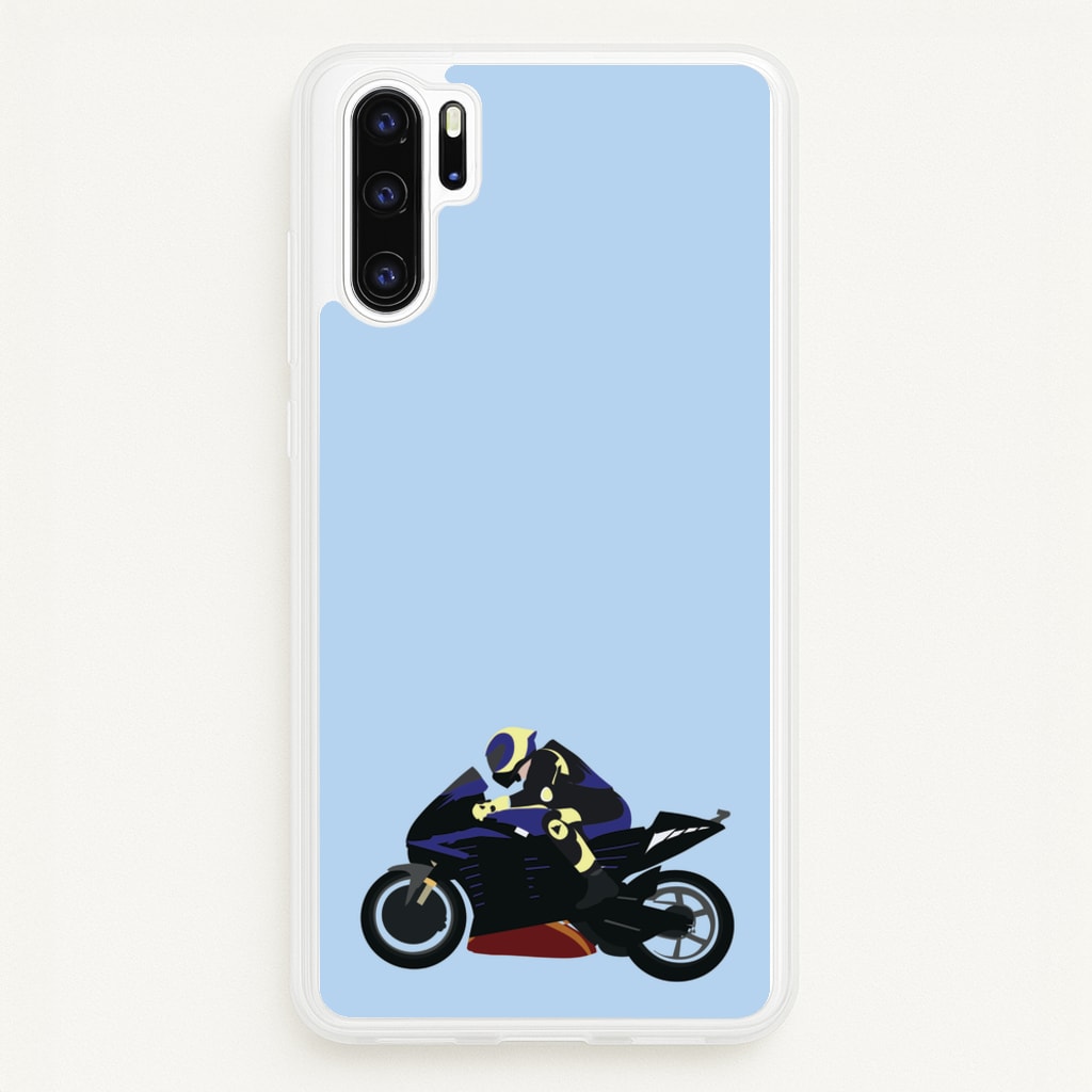 Purple Motorbike - Motorbike - Moto GP Phone Case for Huawei P30 Pro