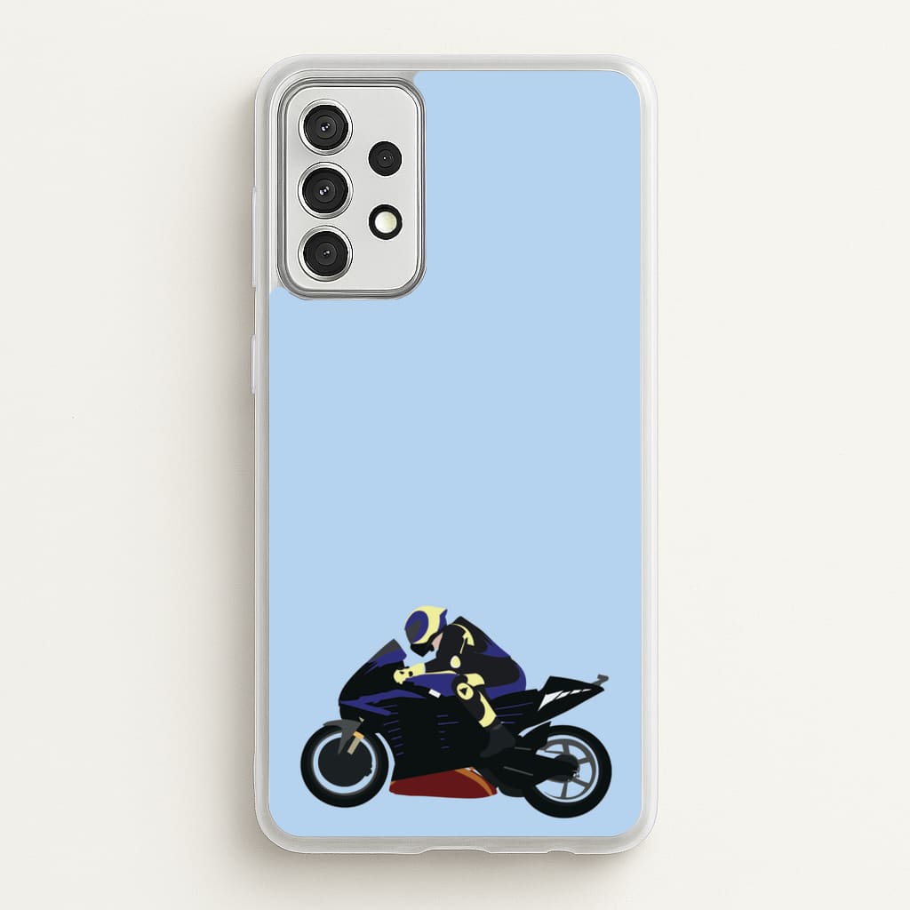 Purple Motorbike - Motorbike - Moto GP Phone Case for Galaxy A52 / A52s