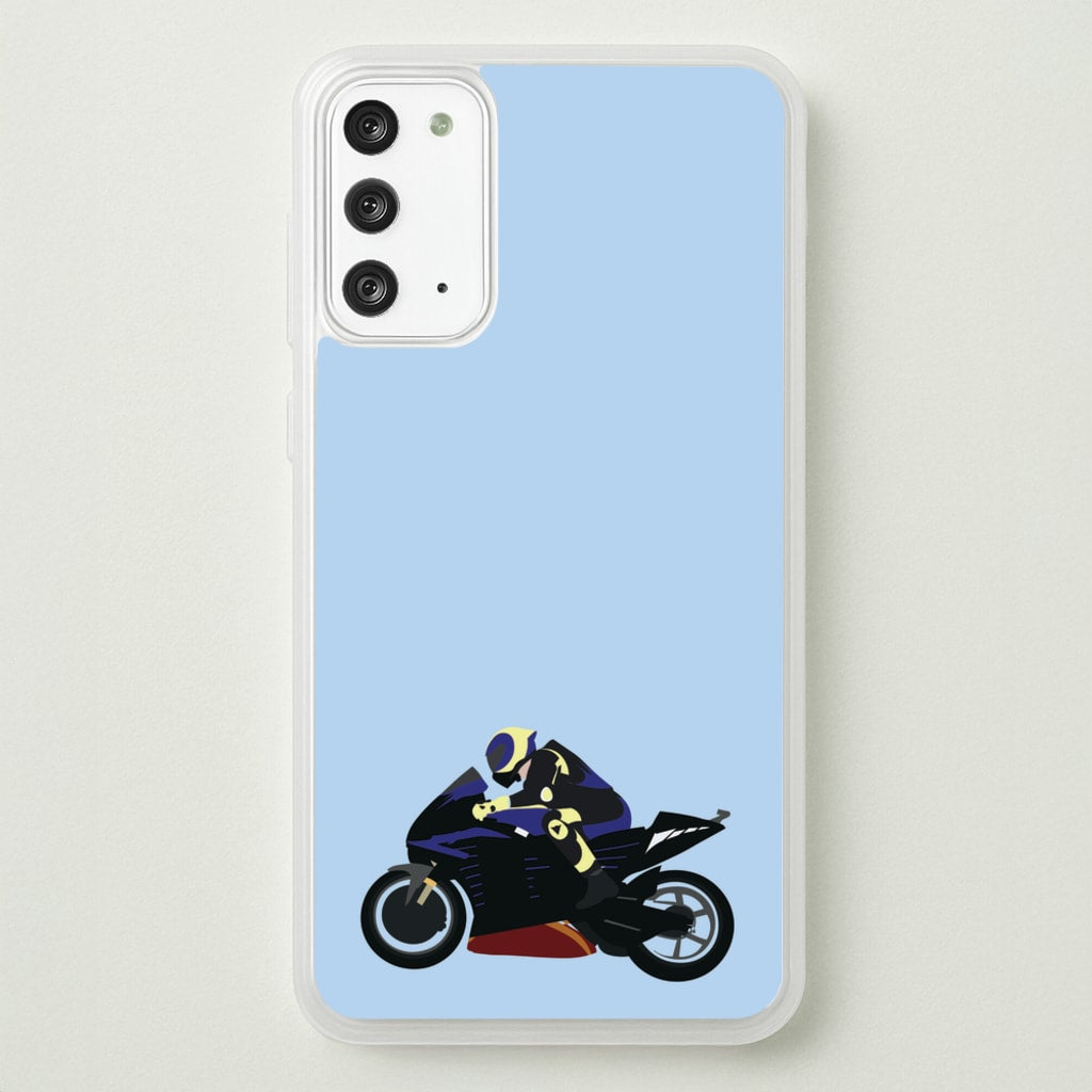 Purple Motorbike - Motorbike - Moto GP Phone Case for Galaxy Note 20