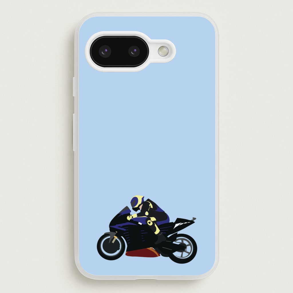 Purple Motorbike - Motorbike - Moto GP Phone Case for Google Pixel 9a