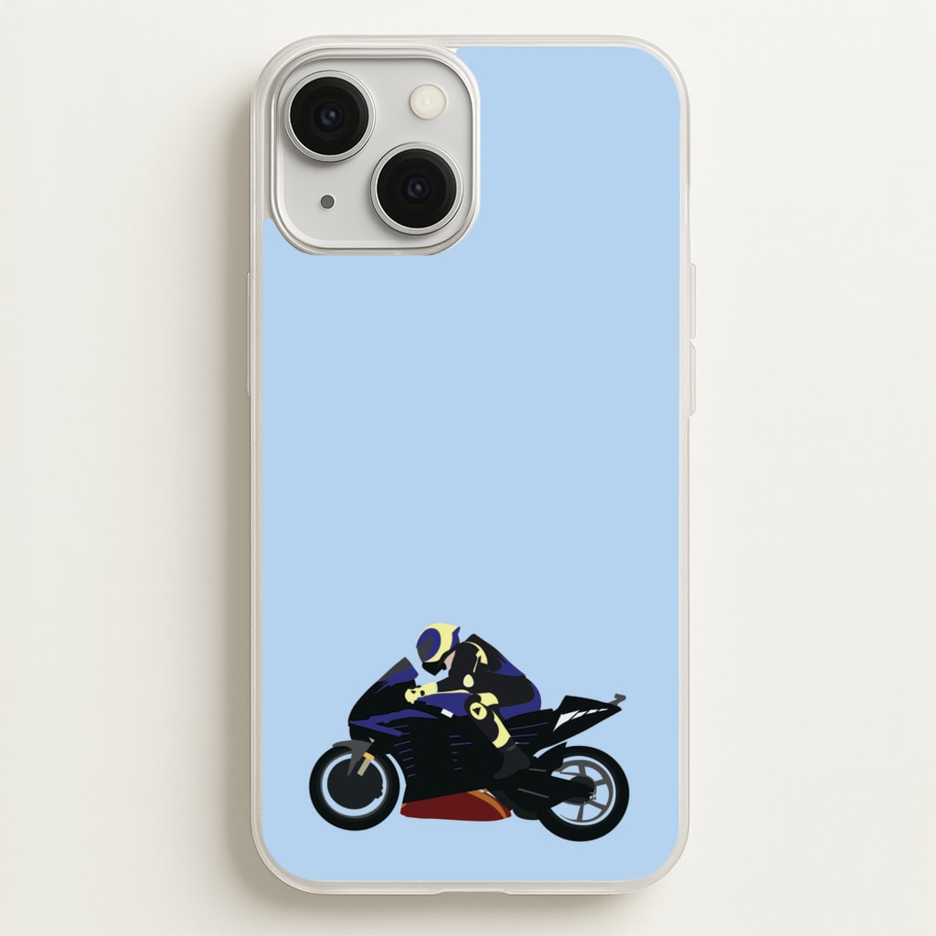 Purple Motorbike - Motorbike - Moto GP Phone Case for iPhone 13 Mini