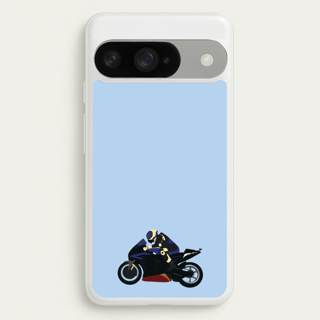 Purple Motorbike - Motorbike Phone Case for Google Pixel 10 / 10 Pro