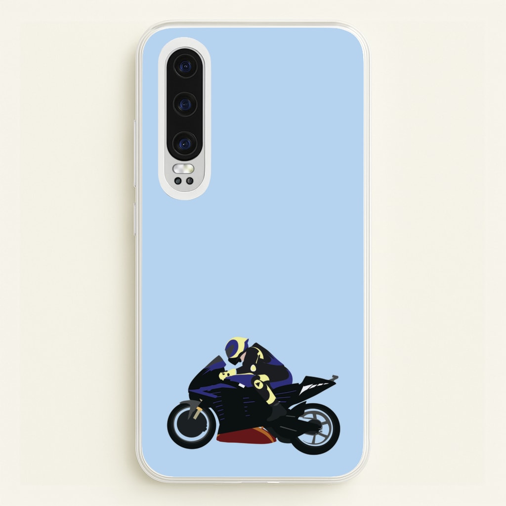Purple Motorbike - Motorbike - Moto GP Phone Case for Huawei P30