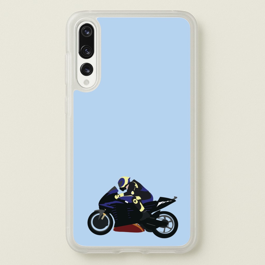 Purple Motorbike - Motorbike - Moto GP Phone Case for Huawei P20 Pro