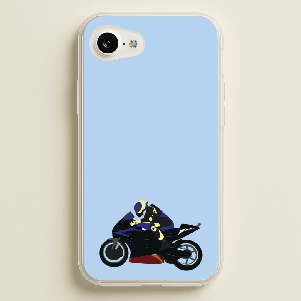 Purple Motorbike - Motorbike - Moto GP Phone Case for iPhone 16e