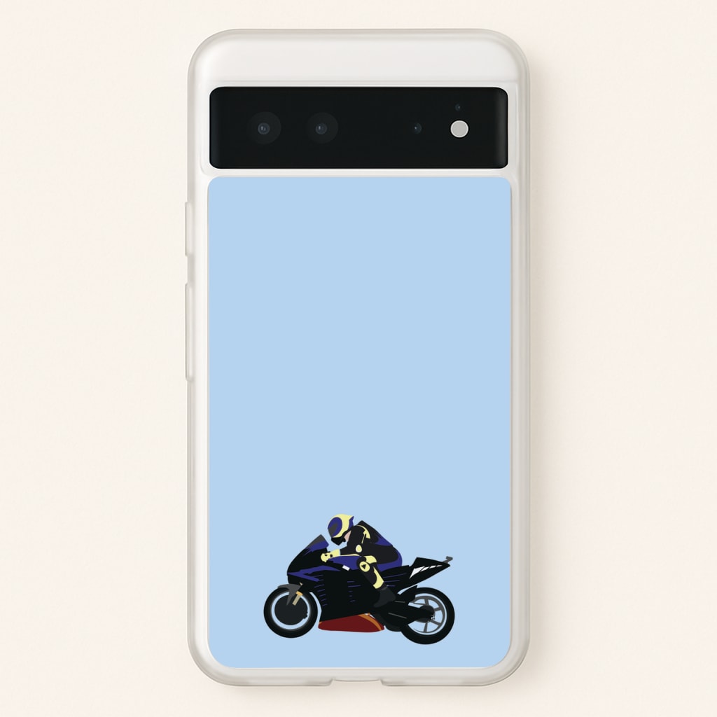 Purple Motorbike - Motorbike - Moto GP Phone Case for Google Pixel 6