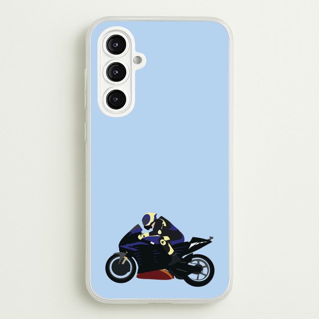 Purple Motorbike - Motorbike - Moto GP Phone Case for Galaxy A16