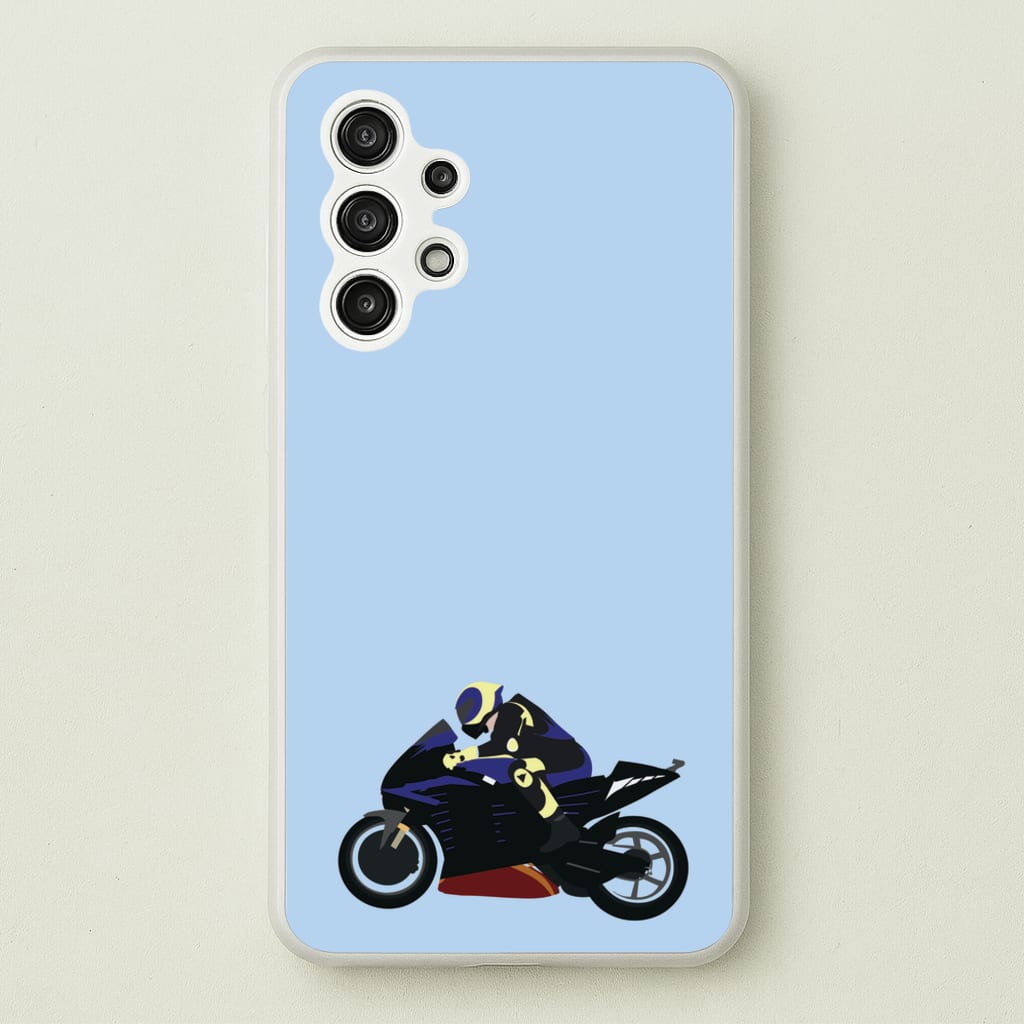 Purple Motorbike - Motorbike - Moto GP Phone Case for Galaxy A13