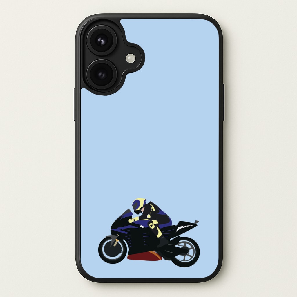Purple Motorbike - Motorbike Phone Case for iPhone 17