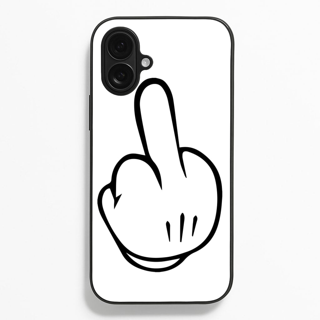 Fairytale Mouse Middle Finger Phone Case