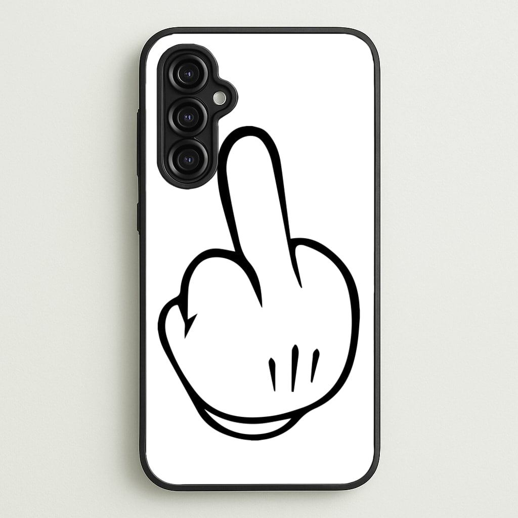 Fairytale Mouse Middle Finger - Disney Phone Case for Galaxy A14