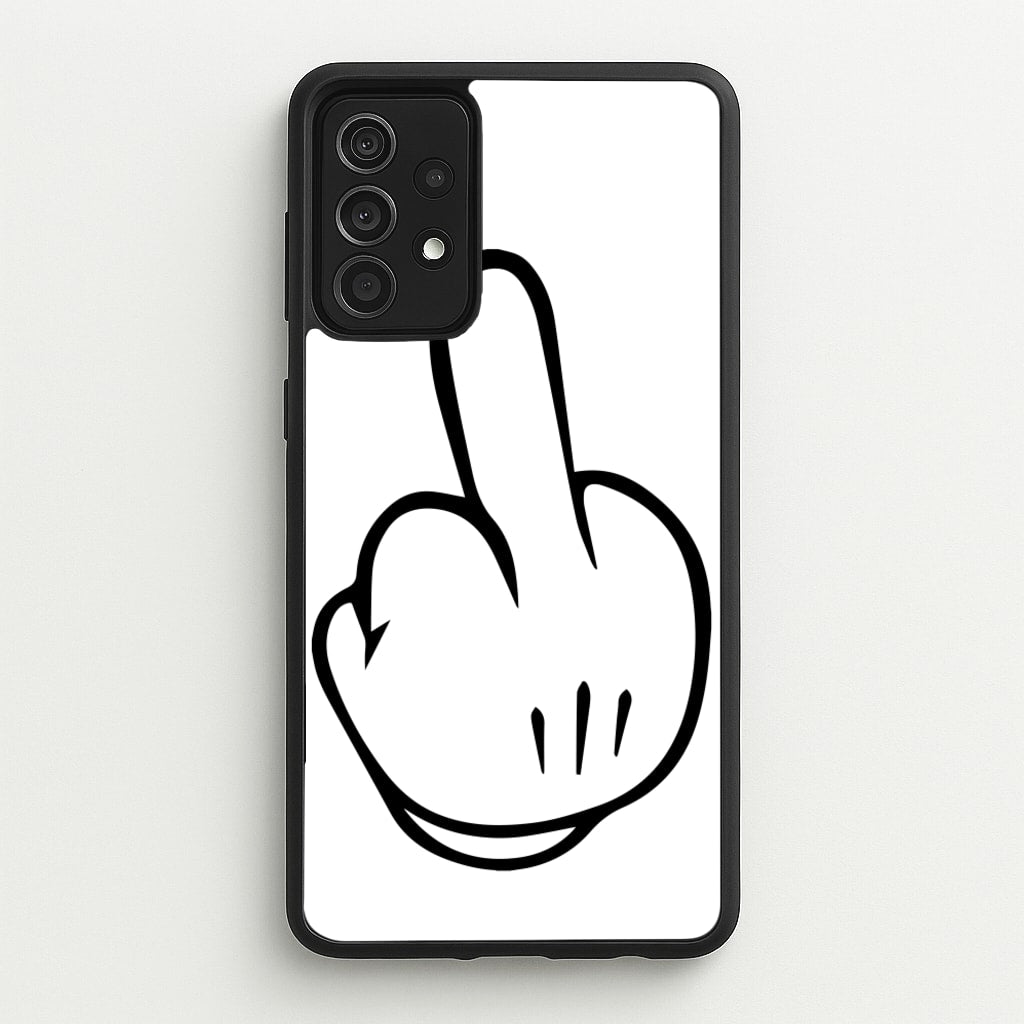 Fairytale Mouse Middle Finger - Disney Phone Case for Galaxy A52 / A52s