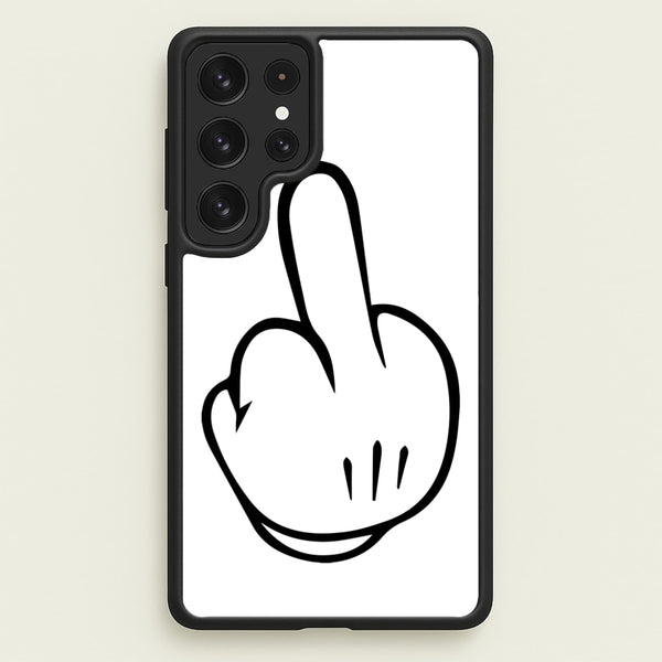 Fairytale Mouse Middle Finger - Disney Phone Case for Galaxy S22 Ultra