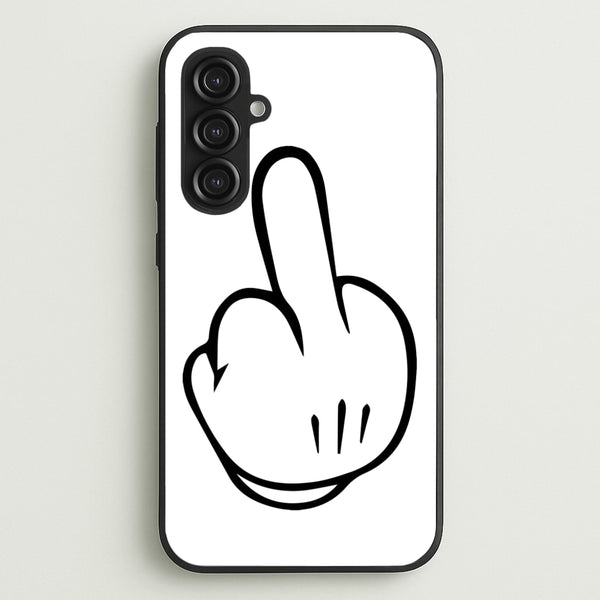 Fairytale Mouse Middle Finger - Disney Phone Case for Galaxy S23FE