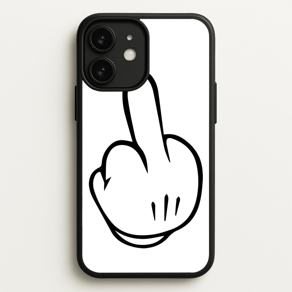 Fairytale Mouse Middle Finger - Disney Phone Case for iPhone 11