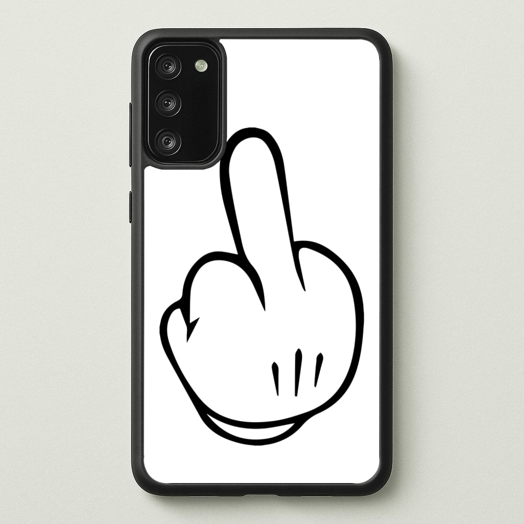 Fairytale Mouse Middle Finger - Disney Phone Case for Galaxy S20