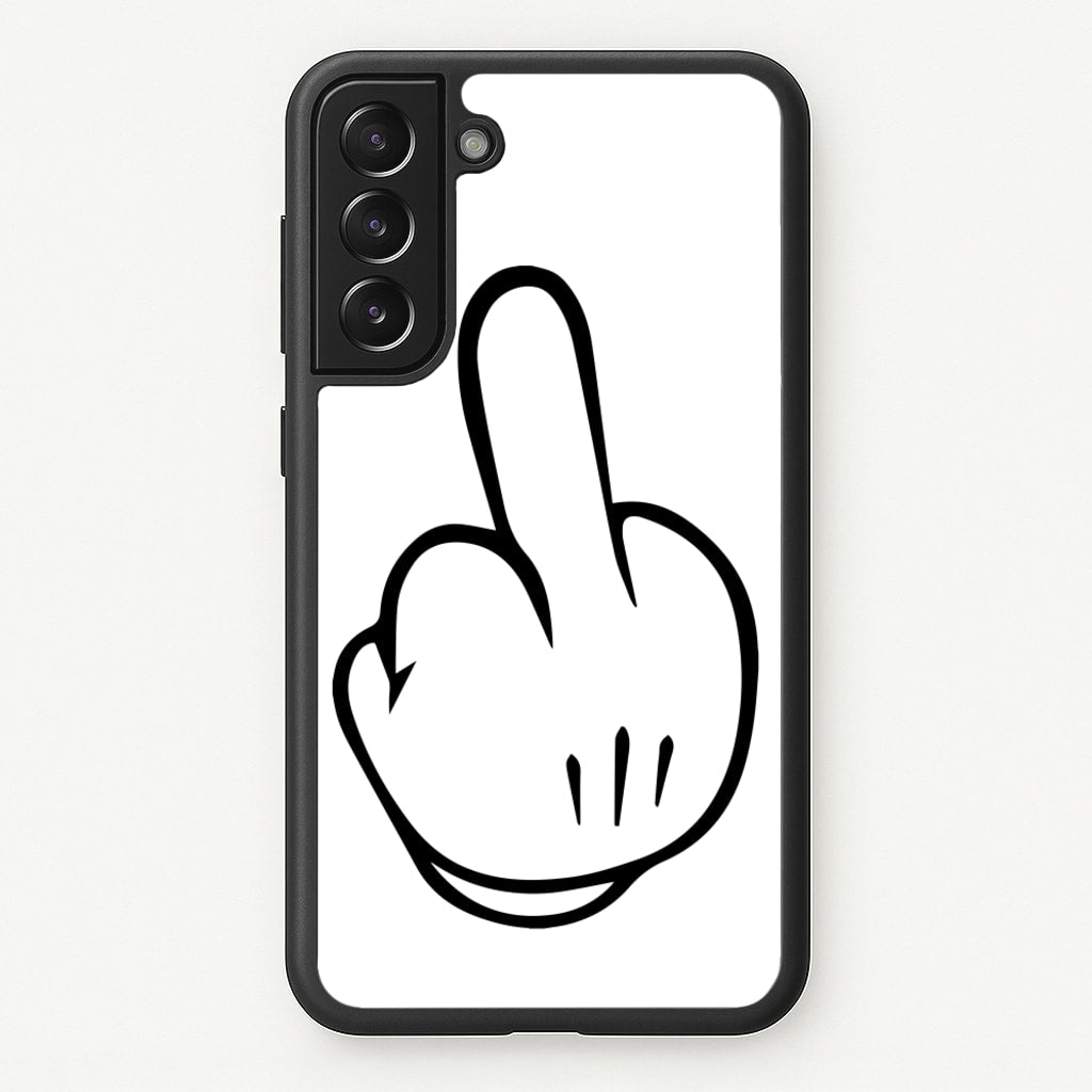 Fairytale Mouse Middle Finger - Disney Phone Case for Galaxy S21
