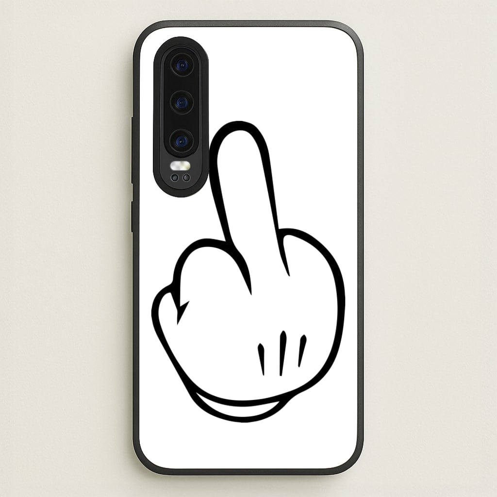 Fairytale Mouse Middle Finger - Disney Phone Case for Huawei P30