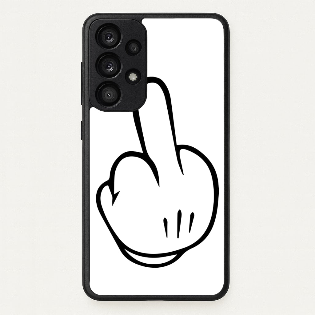Fairytale Mouse Middle Finger - Disney Phone Case for Galaxy A33
