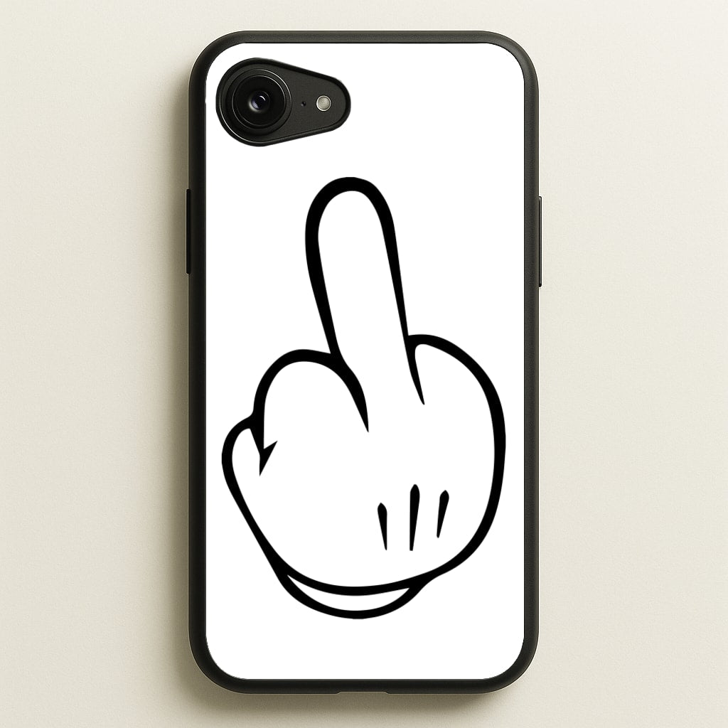 Fairytale Mouse Middle Finger - Disney Phone Case for iPhone 16e